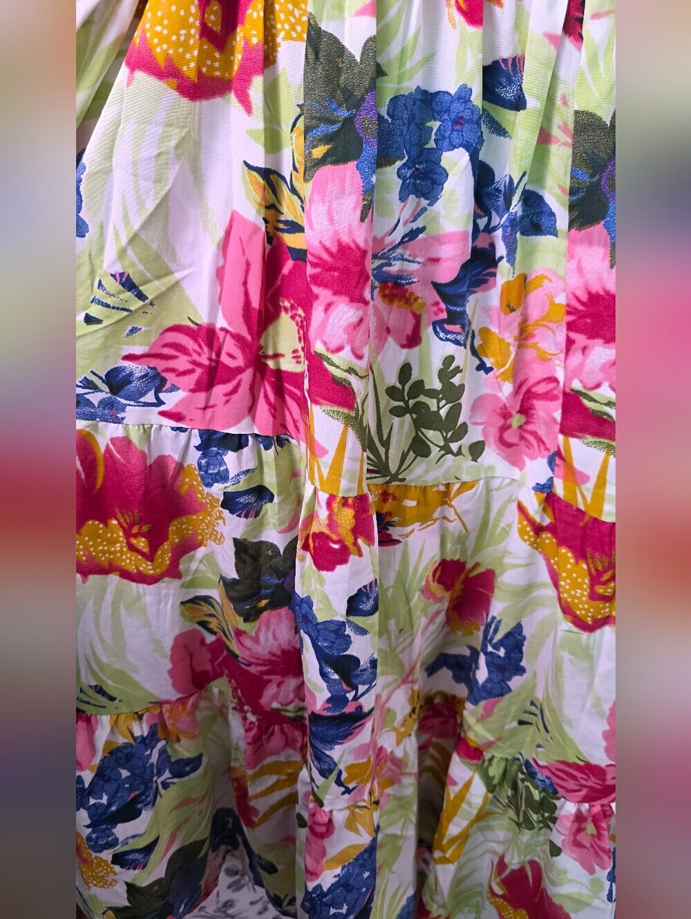 Martildo Boutique Floral Midi Boho Chic Summer Dress Medium - Picture 9 of 9